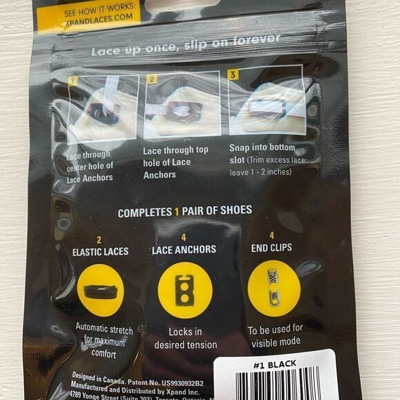 Xpand‎ no tie lace shoe lace system - Picture 2 of 3